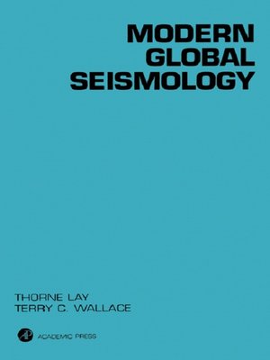 cover image of Modern Global Seismology